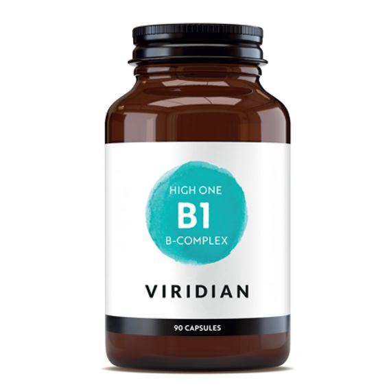 Viridian Nutrition Viridian B-Complex B1 High One 90 kapslí