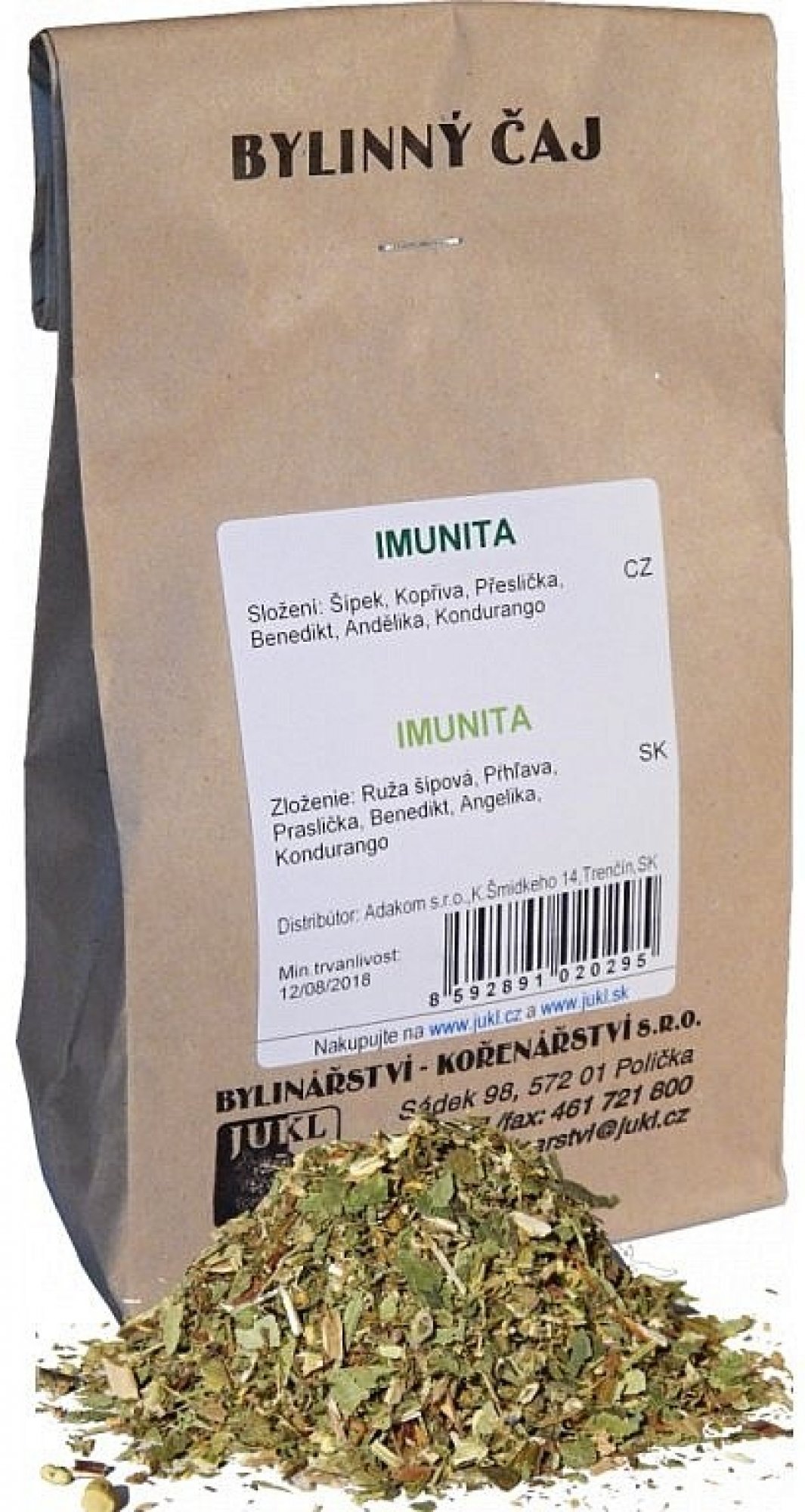 Jukl bylinná směs IMUNITA 100 g