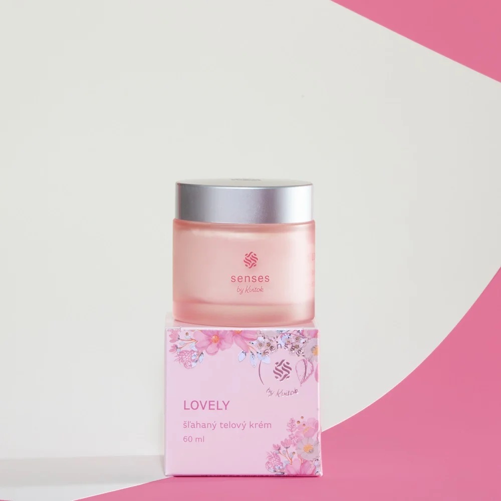 Kvitok Kvítok šlehaný tělový krém SENSES Lovely 60 ml