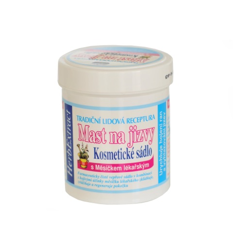Vivaco Herb Extract Mast na jizvy kosmetické sádlo s měsíčkem lékařským 125 ml