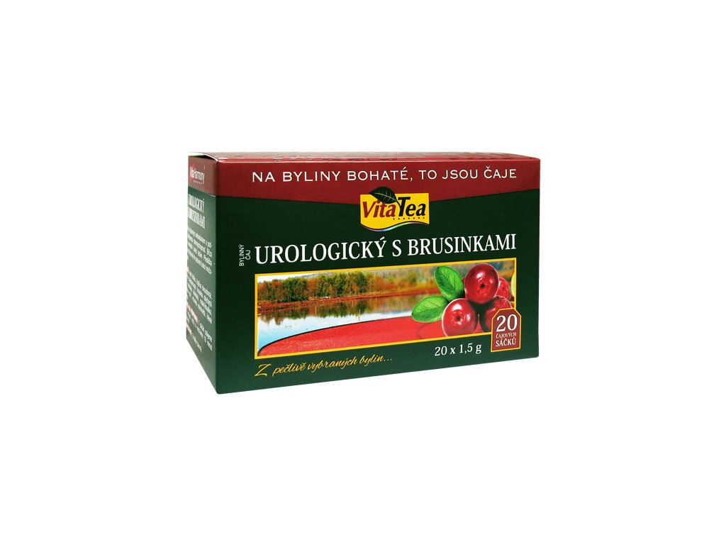 Vita Harmony Vitaharmony VitaTea urologický s brusinkou porcovaný čaj 20 x 1,5 g