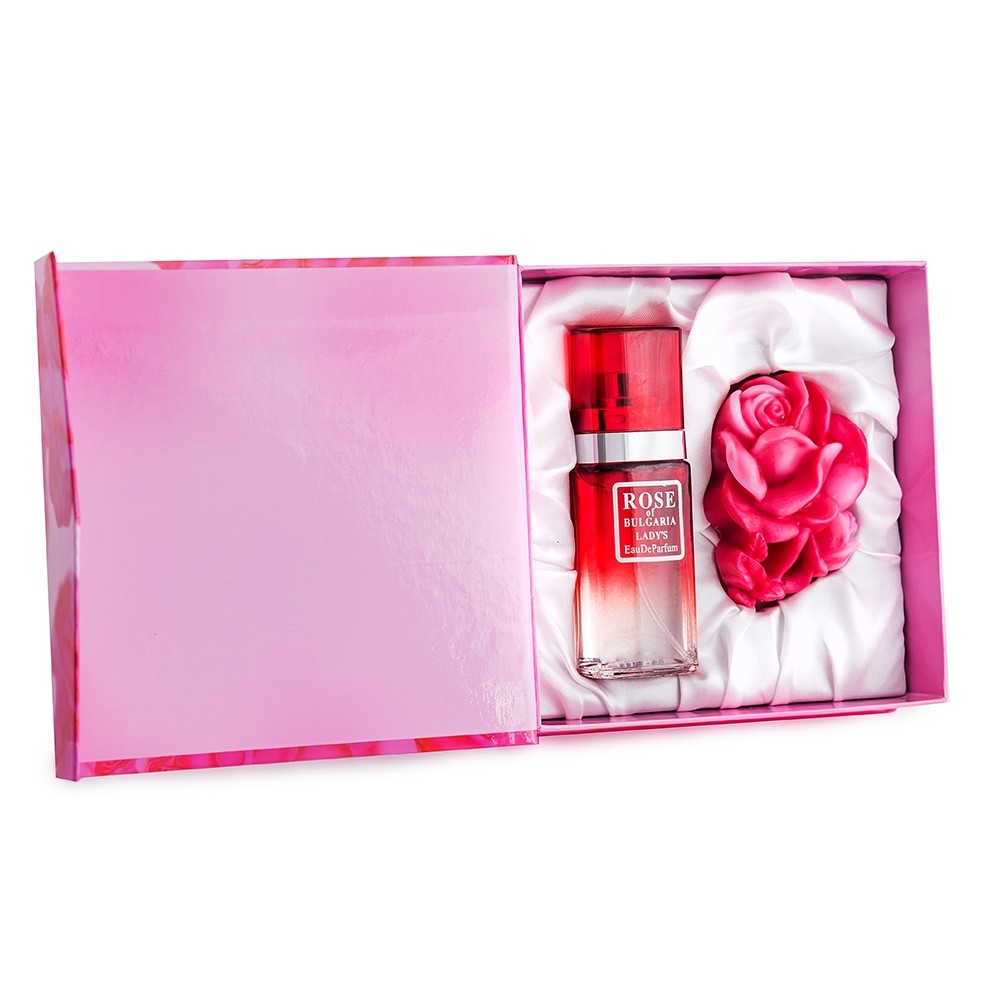 Biofresh Dárková sada - Růžový parfém a mýdlo Rose of Bulgaria