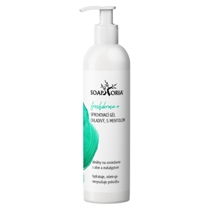 Soaphoria freshderma+ osvěžující sprchový gel s chladivým efektem menthol & eucalyptus 250ml