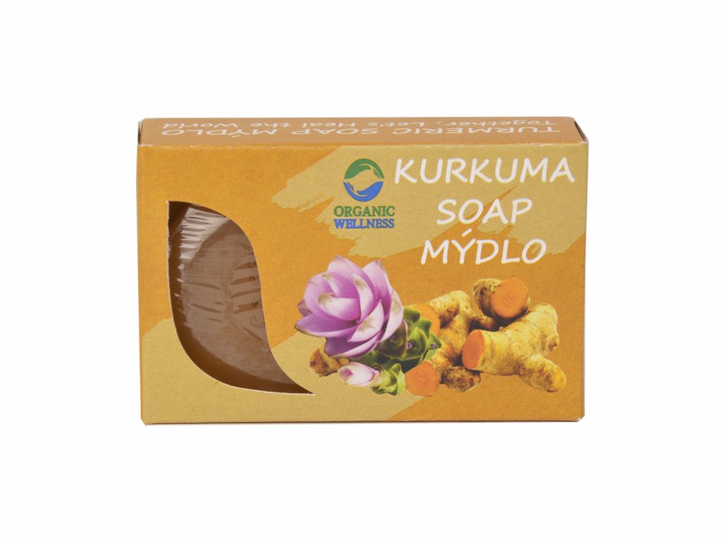 Organic Wellnes kurkumové mýdlo 70 g