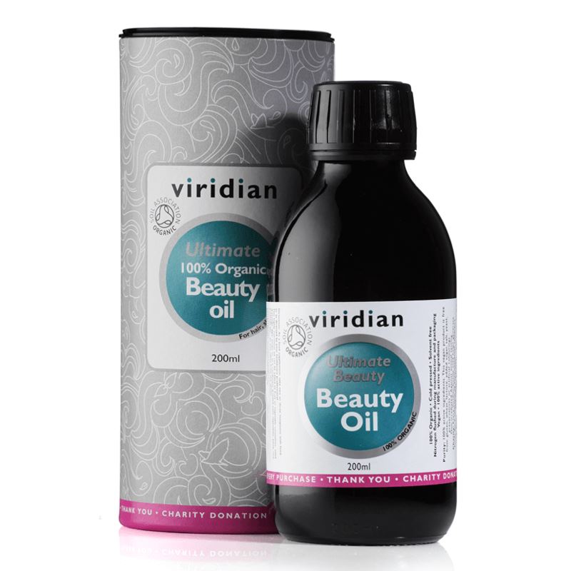 Viridian Nutrition Viridian 100% Organic ultimate beauty oil 200 ml