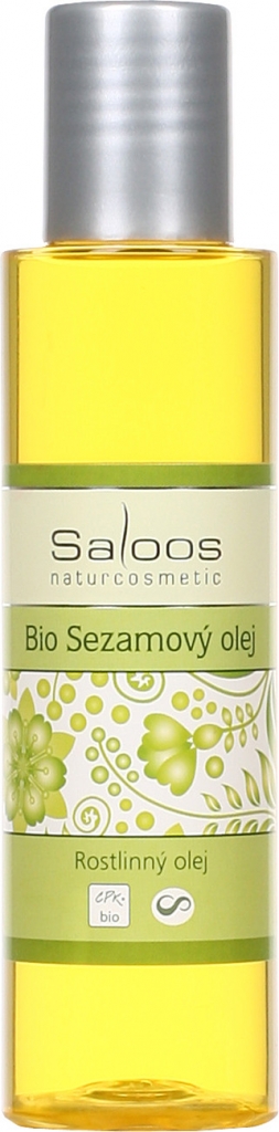 Saloos Bio sezamový rostlinný olej lisovaný za studena varianta: přípravky 125 ml