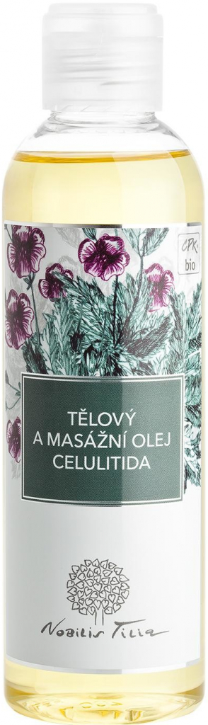 Nobilis tilia tělový a masážní olej celulitida 200 ml