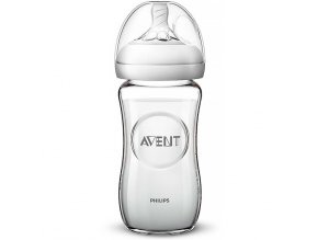 AVENT kojenecká láhev Natural skleněná 240ml