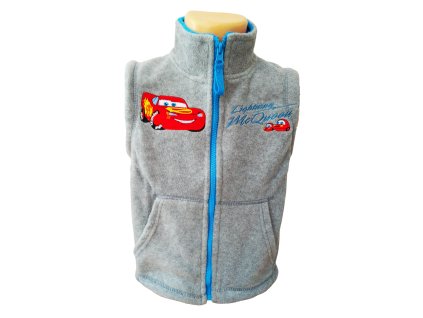 Vesta CARS fleece šedá světlá (Barva Šedá světlá, Velikost 7/128)