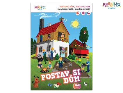 114498 postav si dum samolepkovy sesit