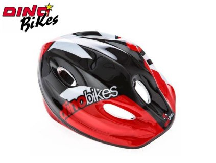 112260 dino bikes detska prilba cervena