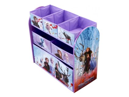 Organizér na hračky FROZEN fialový