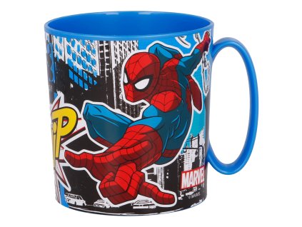 Plastový hrnek SPIDERMAN modrý 350ml