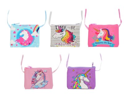 Dívčí peněženka na krk UNICORN - JEDNOROŽEC