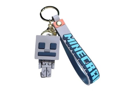 OPBH2190A detska klicenka minecraft skeleton s poutkem a karabinou.22cm