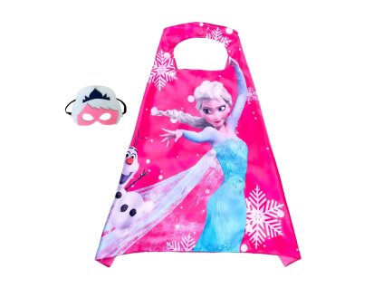 OPBH2186A detsky karnevalovy prevlek frozen elsa kralovna 2v1