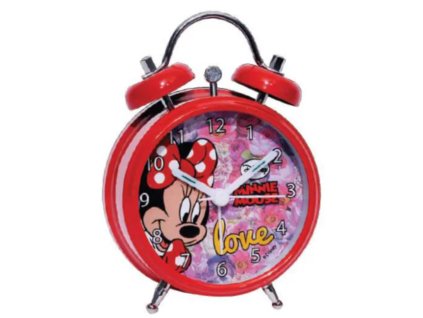 51156 budik minnie cerveny