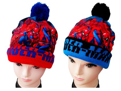 Čepice Spiderman zimní