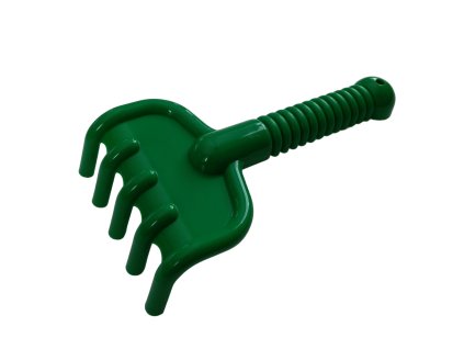 63355 hrabicky na pisek zelene plast 19 cm