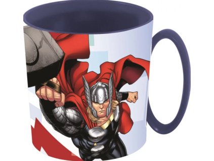 57552 hrnek avengers plast velky modry 350ml