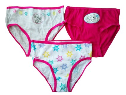 Kalhotky FROZEN vločky 3pack (Barva vícebarevné, Velikost 128/134)