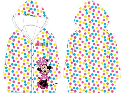 Pláštěnka MINNIE puntíky transparentní (Barva Transparentní, Velikost 110/116)