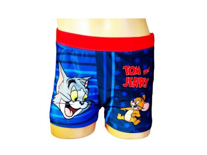 Plavky TOM A JERRY boxerky modré (Barva Modrá, Velikost 104/110)