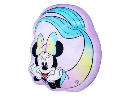 63637 1 polstarek minnie morska panna tvarovany divci ruzovy