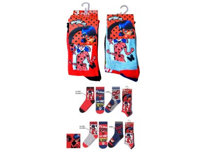 Ponožky KOUZELNÁ BERUŠKA 3 pack (Barva vícebarevné, Velikost 31/34)