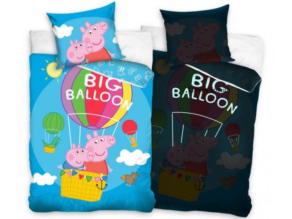36915 svitici povleceni prasatko pepina a tomik v balonu glow