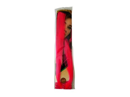 64348 pricesek do vlasu 50cm ruzovy svetly