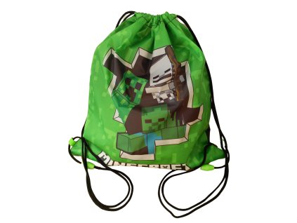56013 pytlik na obuv minecraft zelenocerny
