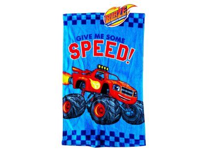 63526 rucnik maly blaze speed bavlna modry 30x50