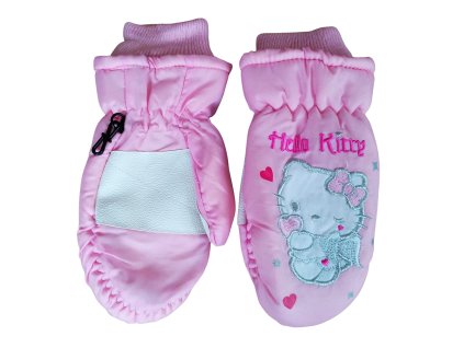 Rukavice lyžařské Hello Kitty