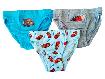 Slipy CARS 3pack (Barva vícebarevné, Velikost 110/116)