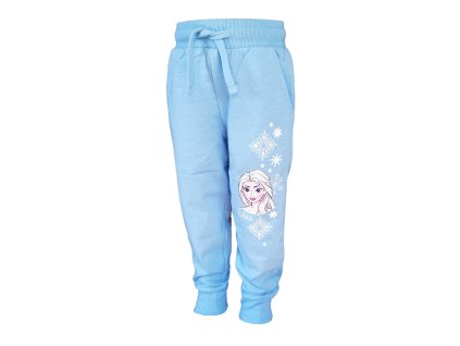 Tepláky FROZEN ELSA dívčí modré (Barva Modrá, Velikost 104)