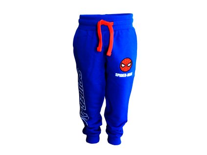 Tepláky SPIDERMAN chlapecké modré (Barva Modrá, Velikost 104)