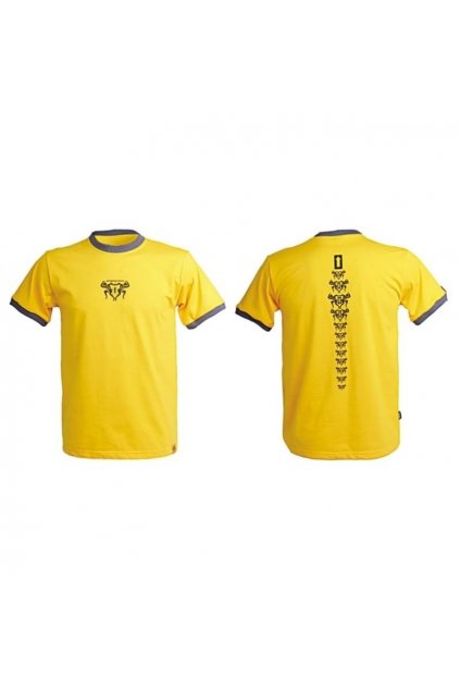 Tričko BACKBONE ARROW dámské žluté
