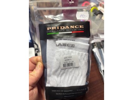 PRIDANCE - ponožky velikost 31 -34 bílé