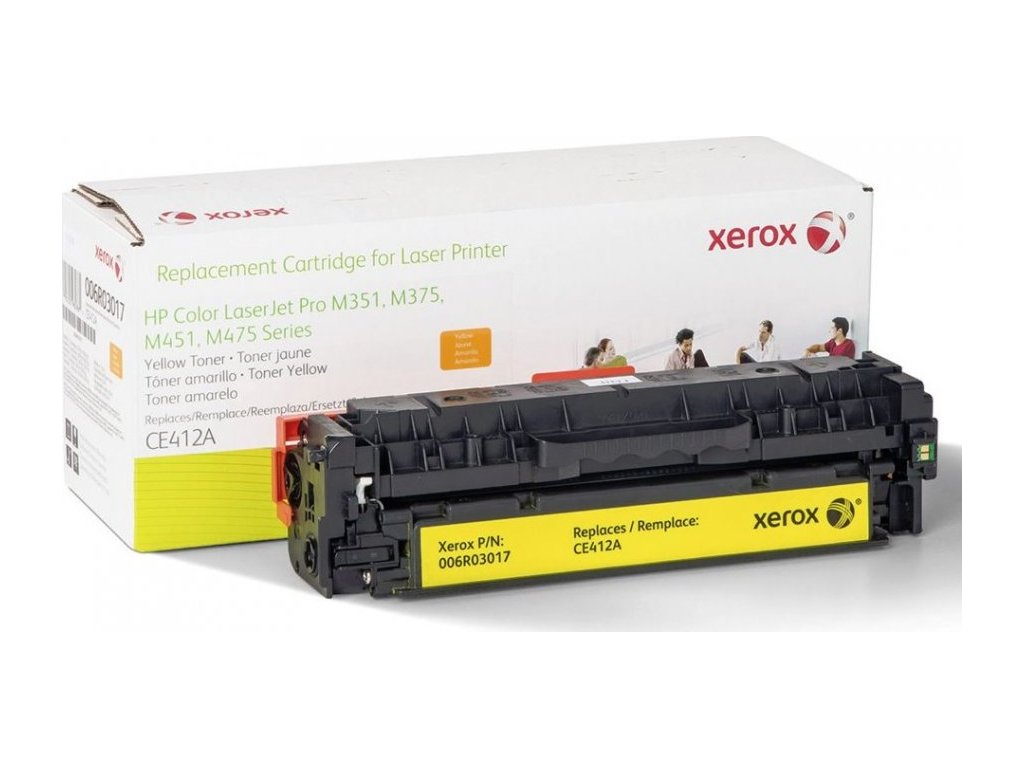 Xerox alternativní toner za HP CE412A (žlutá,2.600 str) pro Color LaserJet M351, M375 (Pro 300), Color LaserJet M451, M4