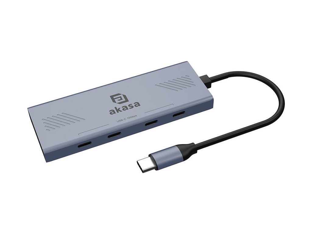AKASA - 10Gbps USB Type-C 4 Port Hub