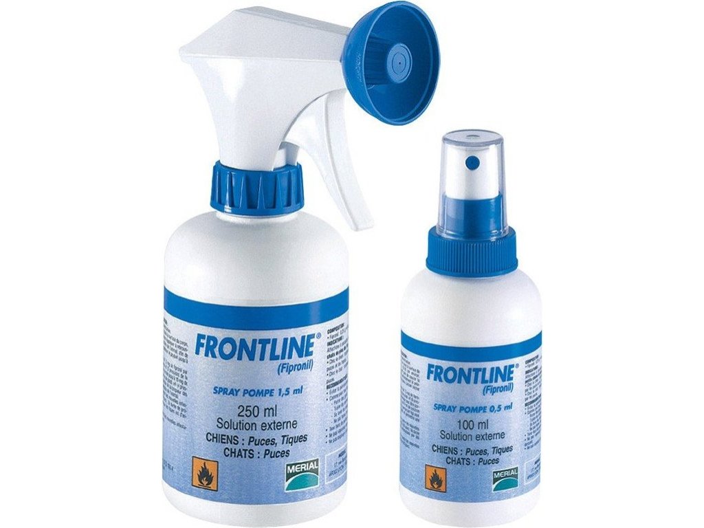 Frontline sprej proti blechám a klíšťatům 250ml