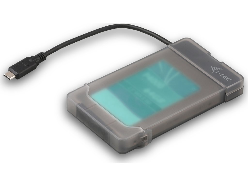 i-tec externí box pro HDD MYSAFE Easy/ 2,5" SATA/ SSD/ USB 3.1 Type C Gen 2/ černý
