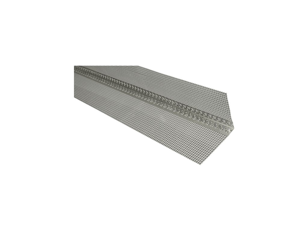 Kombi lišta rohová (AL) s tkaninou 10 cm × 2,5 m 2,5 m