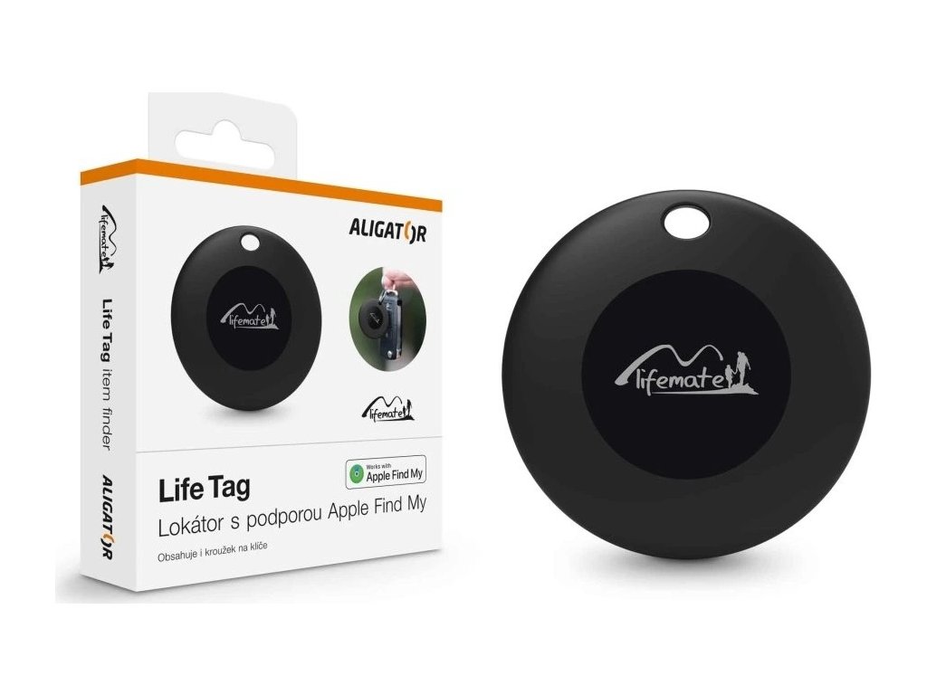 Aligator Lifetag s podporou Apple Find My