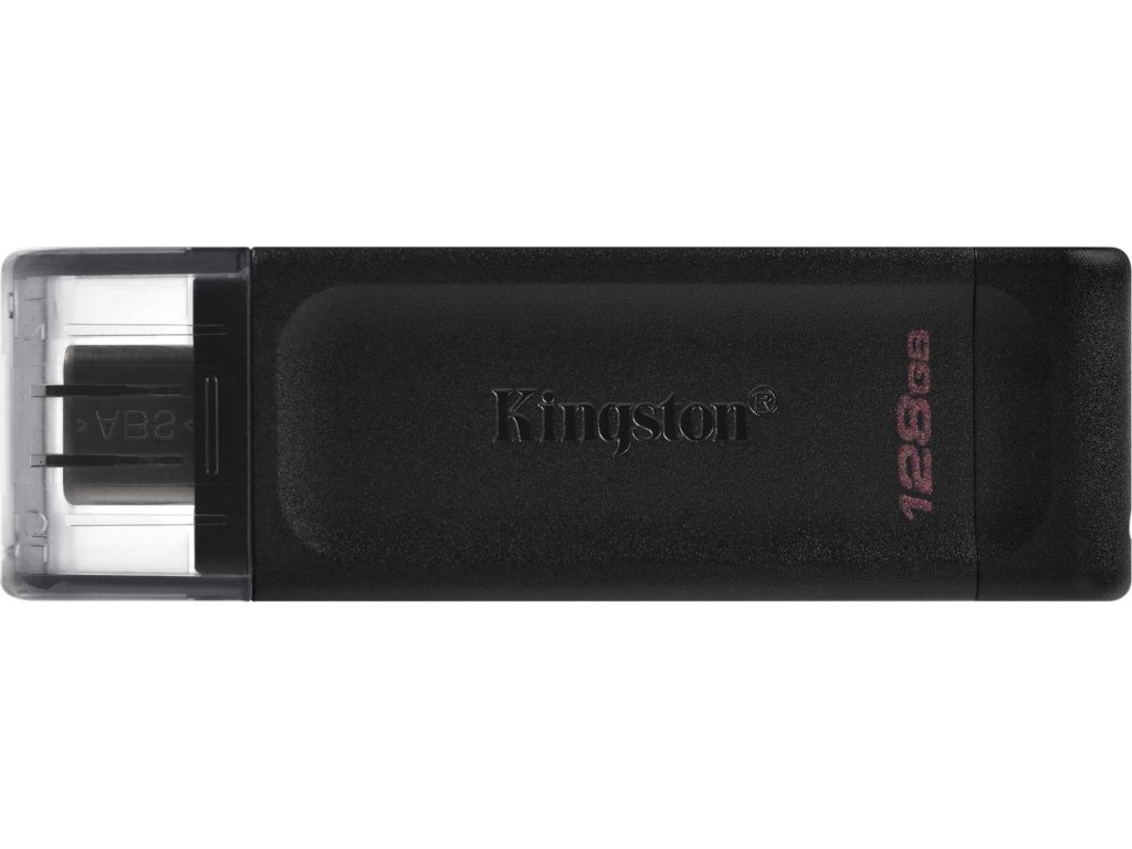 KINGSTON DataTraveler 70 128GB / USB 3.0 Type C / černá