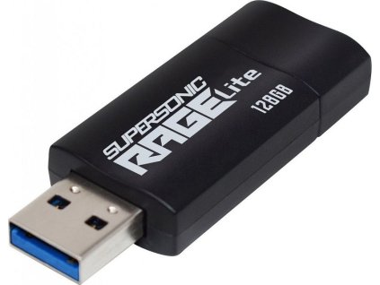 PATRIOT Supersonic Rage Lite 128GB / USB 3.2 Gen 1 / černá