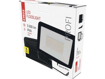 LED reflektor INOVO 50W, antracit,  neutrální bílá