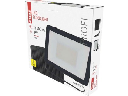 LED reflektor INOVO 100W, antracit,  neutrální bílá