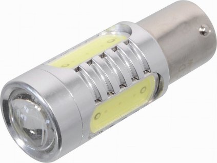 Žárovka 4 SMD LED 12V Ba15S s rezistorem CAN-BUS ready bílá